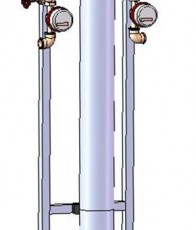 Система обратного осмоса Гейзер RO 1x4040 XLP производительность, 0,2 м3/ч - Промышленная водоподготовка. Обратный осмос. Промышленный осмос. Тюмень Тюменская область